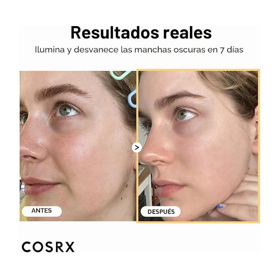 COSRX Suero puro de vitamina C 23% con vitamina E (ácido ascórbico) y ácido hialurónico, suero facial hidratante, reduce las líneas finas, 0,7oz/20 g, cuidado de la piel coreana