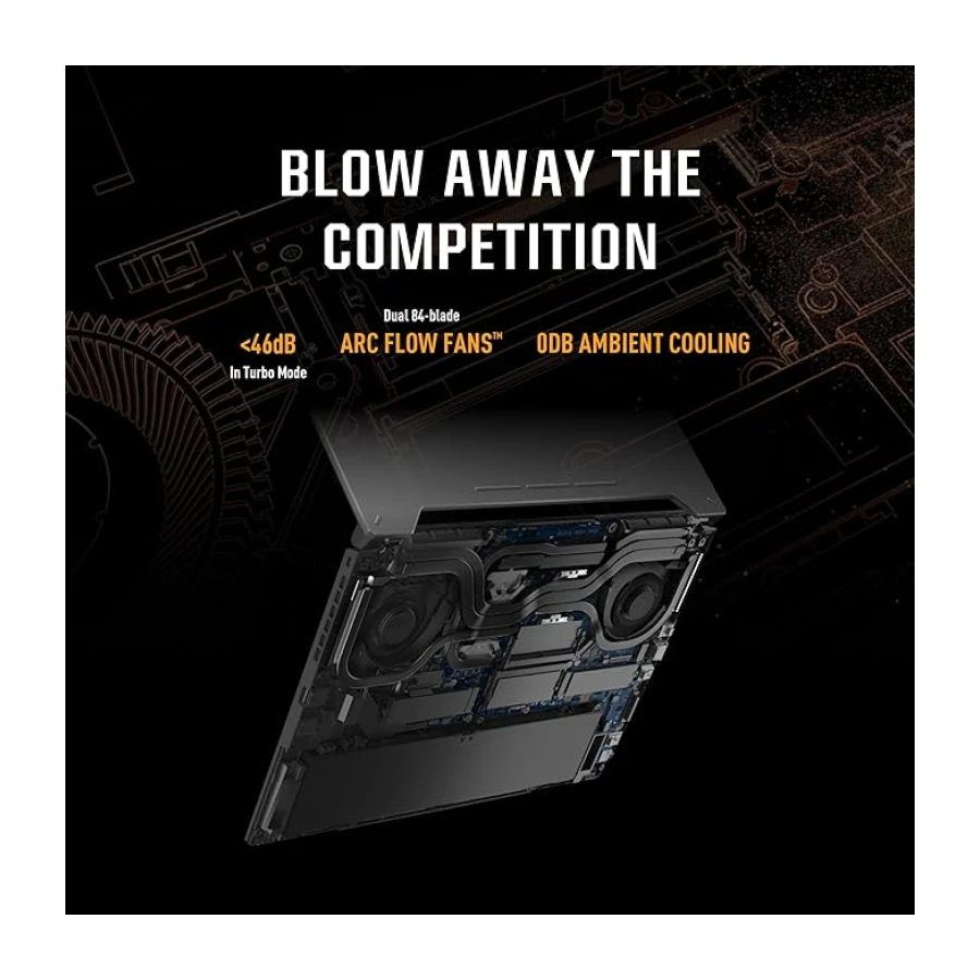 ASUS TUF Gaming F17 (2023) Laptop para juegos, pantalla FHD de 17.3 pulgadas, GeForce RTX 4050, AMD Ryzen 7 7735HS, DDR5 de 16 GB, SSD PCIe 4.0 de 1 TB, Wi-Fi 6, Windows 11, FA707NU-DS74, Mecha Gray