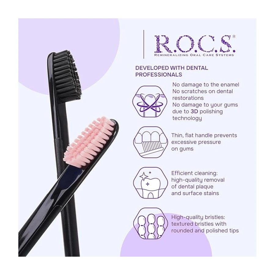 R.O.C.S. Diş Fırçası Black Edition