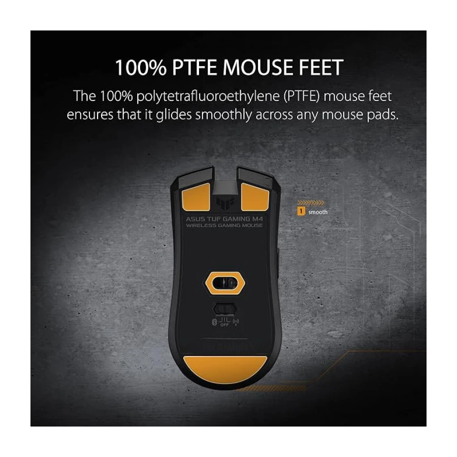 ASUS TUF Gaming M4 Wireless - Ratón Gaming Inalámbrico - Negro