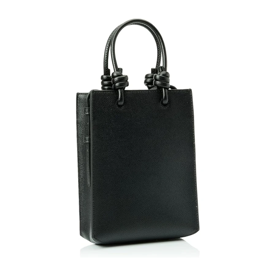 TOUS Mini Bolso Pop Negro, Para Mujer, Medidas 20,5 x 16 x 6 cm, Colección Tous La Rue New