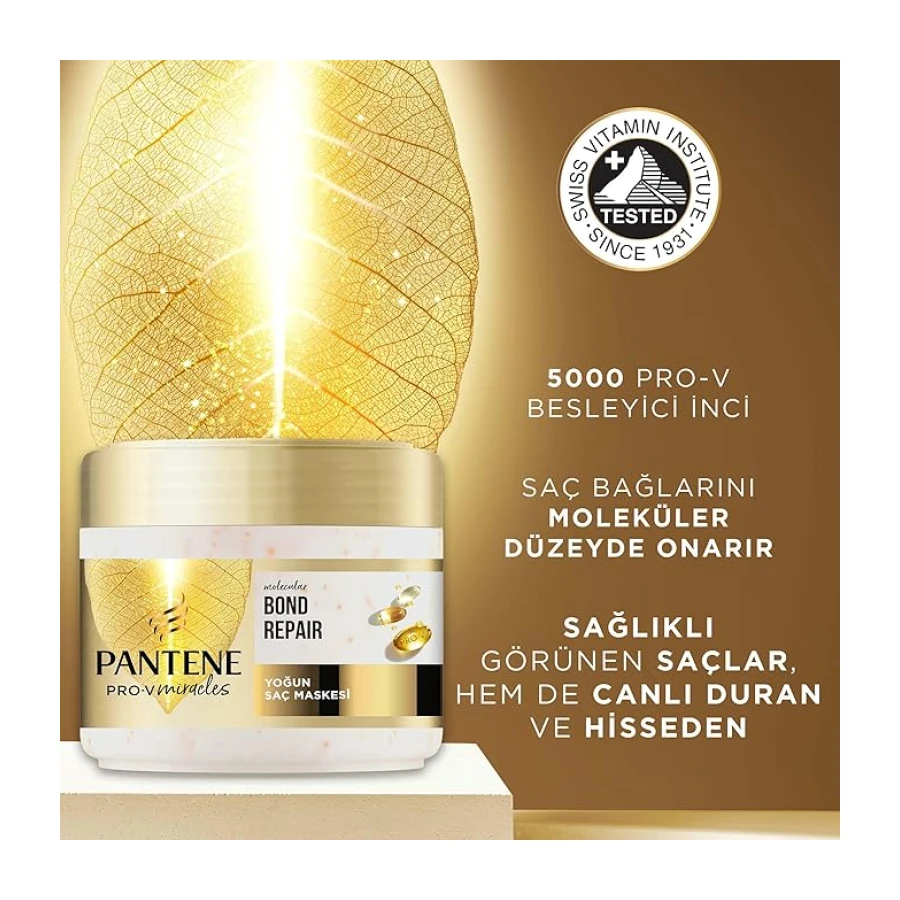PANTENE PRO-V Miracles Molecular Bond Repair Yenileyici Make Pro-V Besleyici İnci ile 300 ml