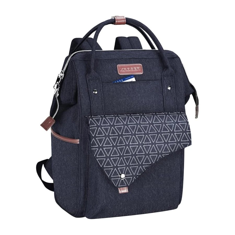 KROSER Mochila para Portátil Mochila para Computadora Mochila Escolar de Moda Bolsa para Laptop Nylon Hidrófugo Mochila Informal para Viajes/Negocios/Universidad/Mujeres/Hombres