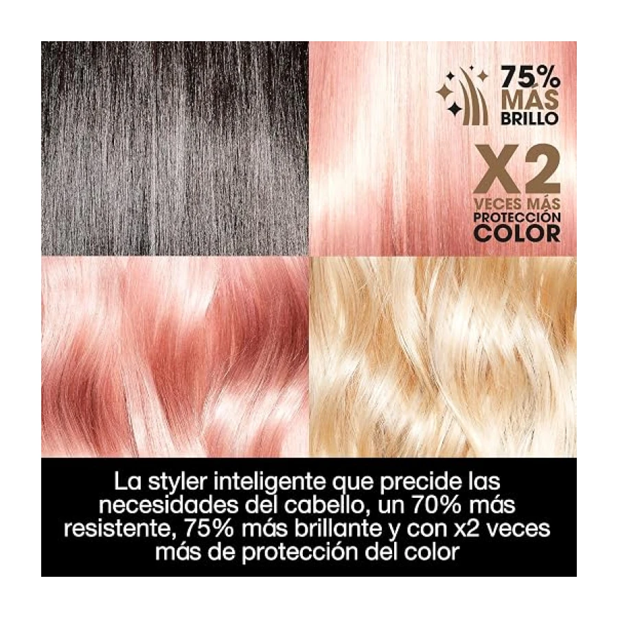 ghd Platinum+ - Plancha de Pelo Profesional Inteligente, Cabello Más Fuerte