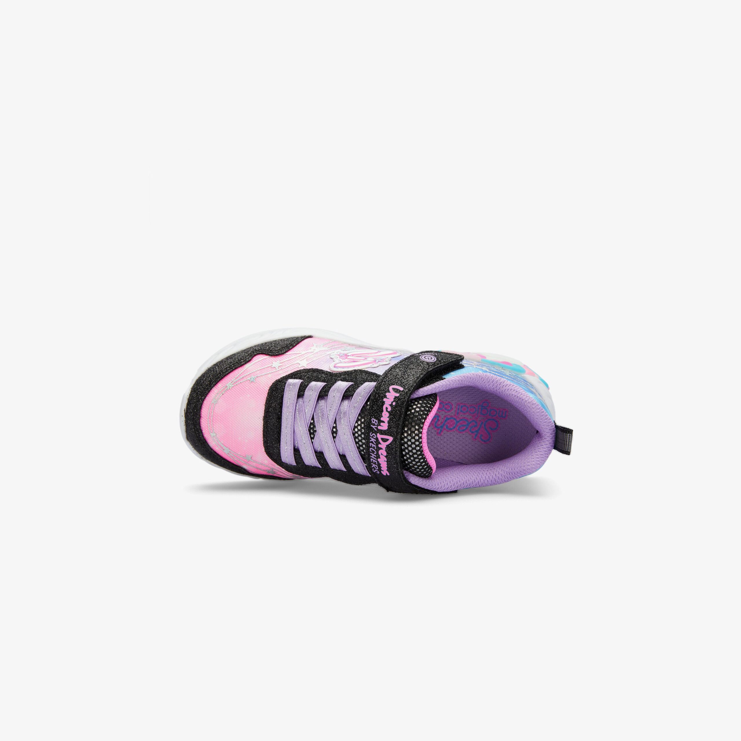 Skechers - کفش ورزشی بچهگانه اسکچرز مدل Unicorn Dreams مشکی/چند رنگ - تصویر 4