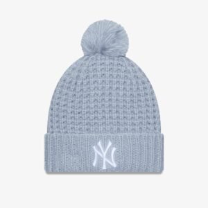 New Era - کلاه بافتنی خاکستری زنانه نیو ارا مدل Cozy Pom