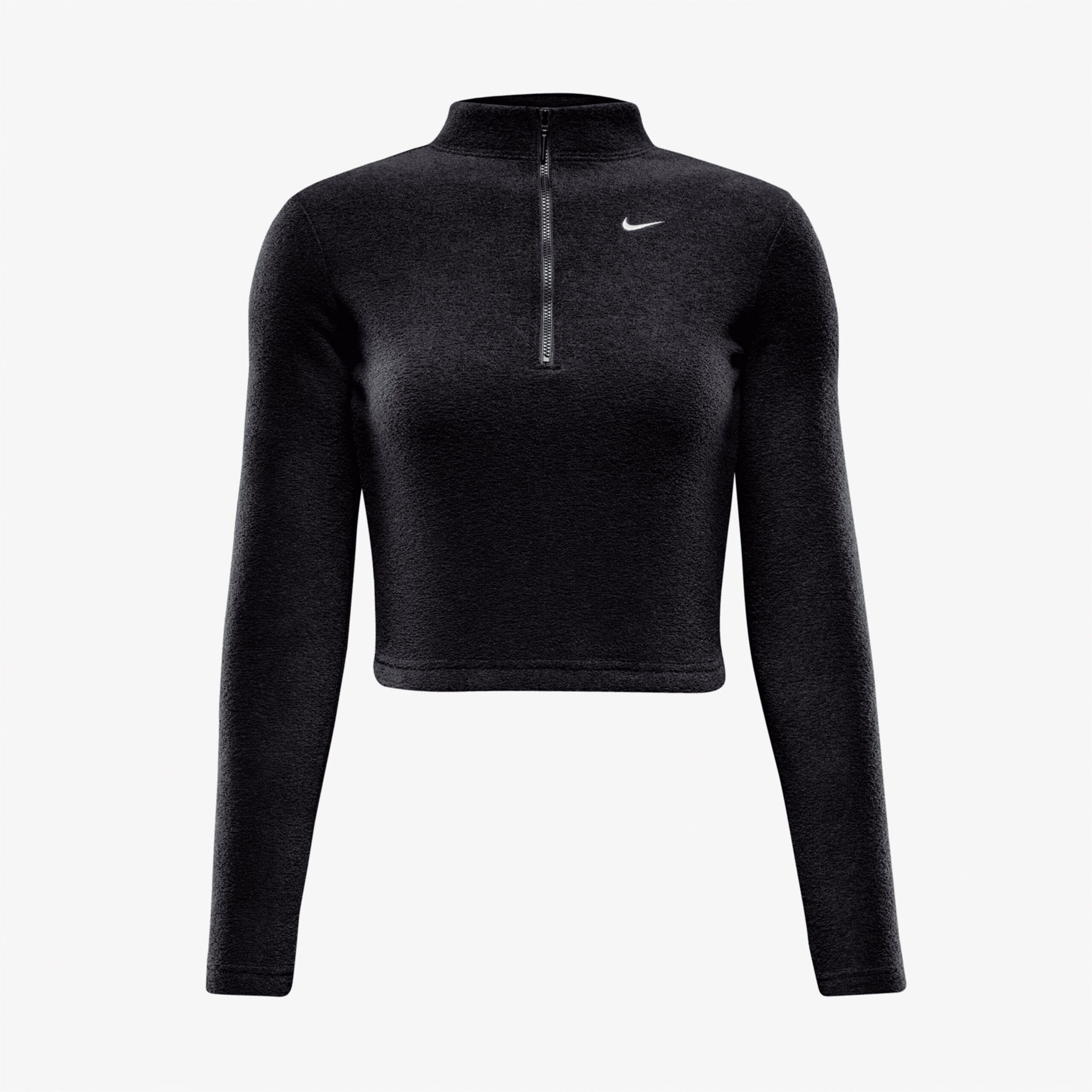 Nike - سویشرت مشکی زنانه نایک مدل Phoenix Plush - تصویر 4