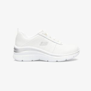 Skechers - کفشهای کتانی سفید زنانهی Fashion Fit - Effortless
