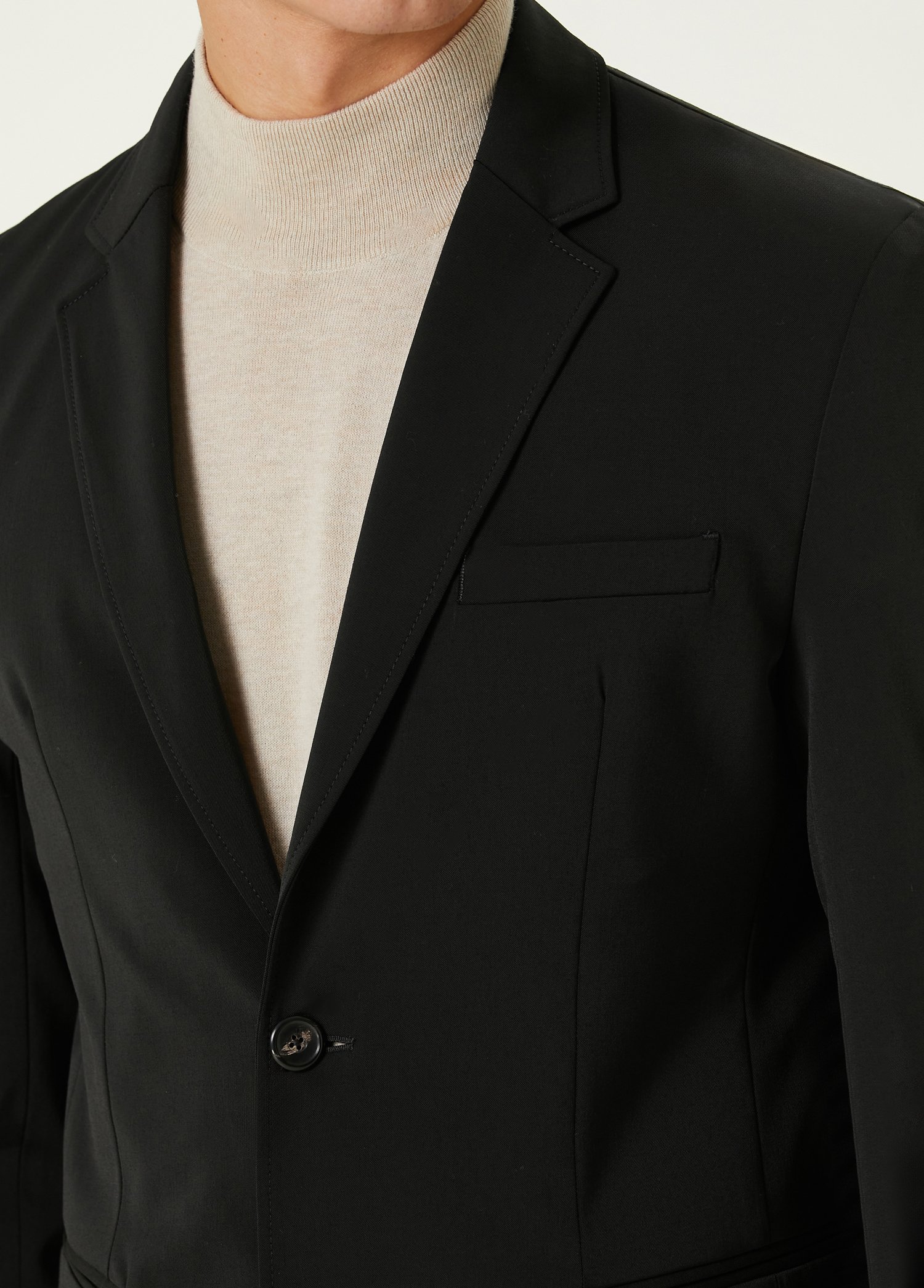 Emporio Armani - ژاکت پشمی مشکی - تصویر 5