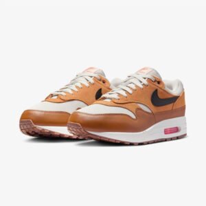 Nike - کفش کتانی مردانه قهوهای نایک ایر مکس ۱