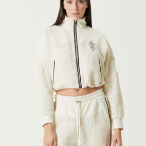 Amiri - سویشرت طرحدار با لوگوی سفید