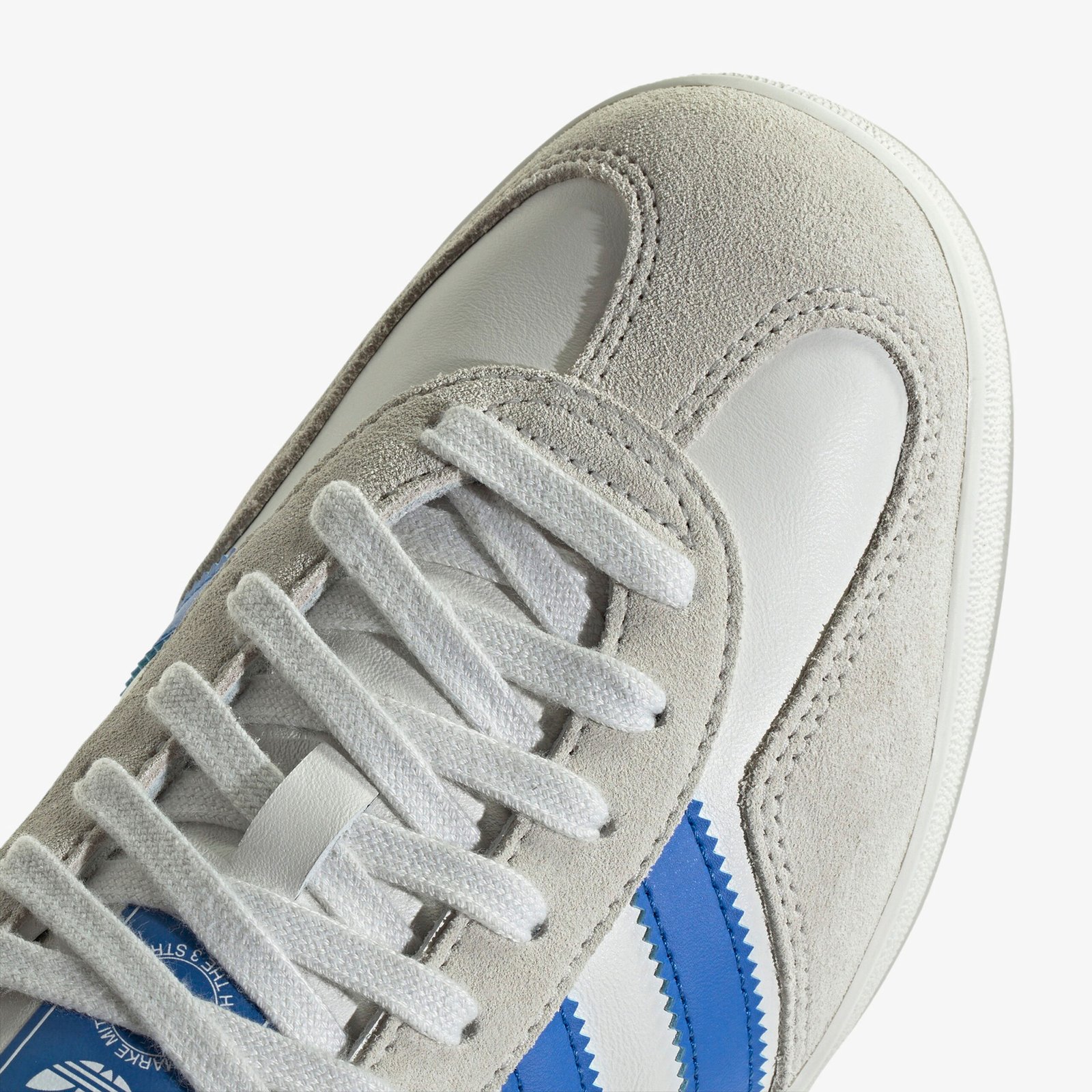 Adidas - کفش ورزشی آدیداس گزل مخصوص داخل سالن، سفید - تصویر 7