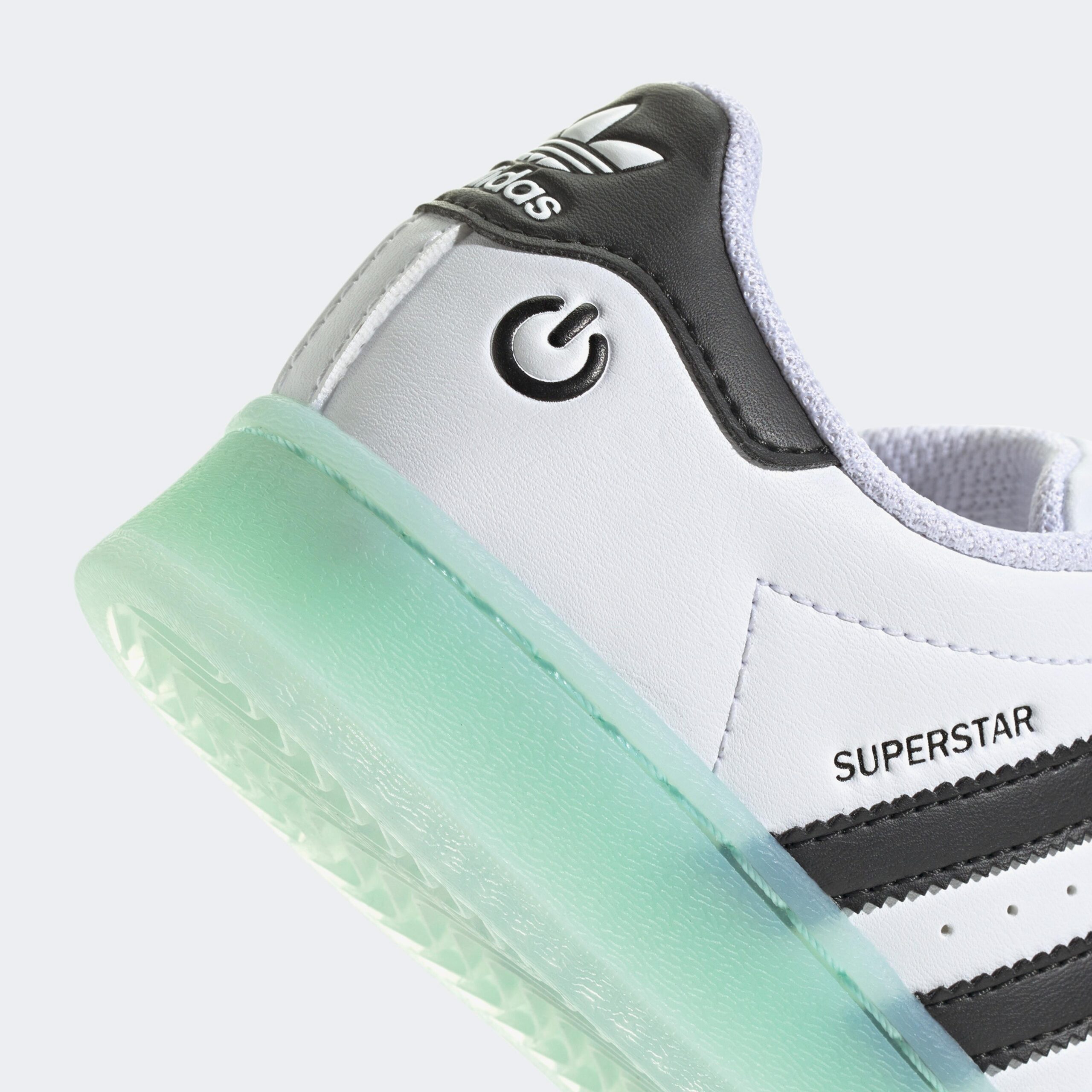 Adidas - کفش ورزشی بچهگانه آدیداس مدل Superstar LED Light سفید - تصویر 5