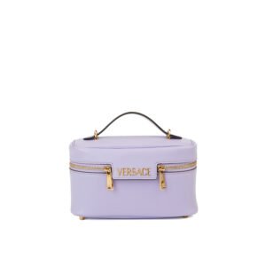 Versace - کیف چرمی زنانه طرح یاسی Vanity