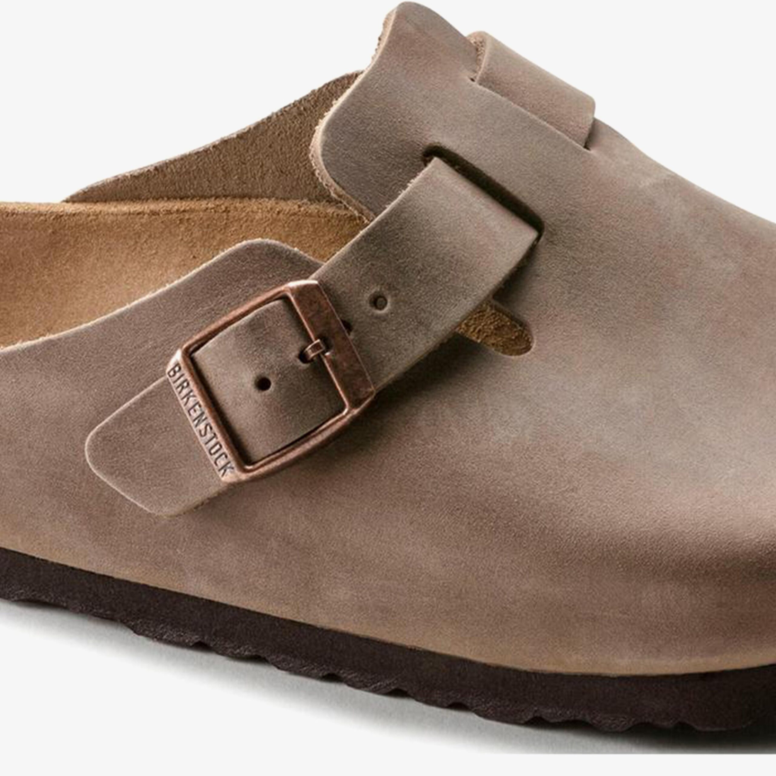 صندل قهوهای Birkenstock مدل Boston Eva Unisex - تصویر 5