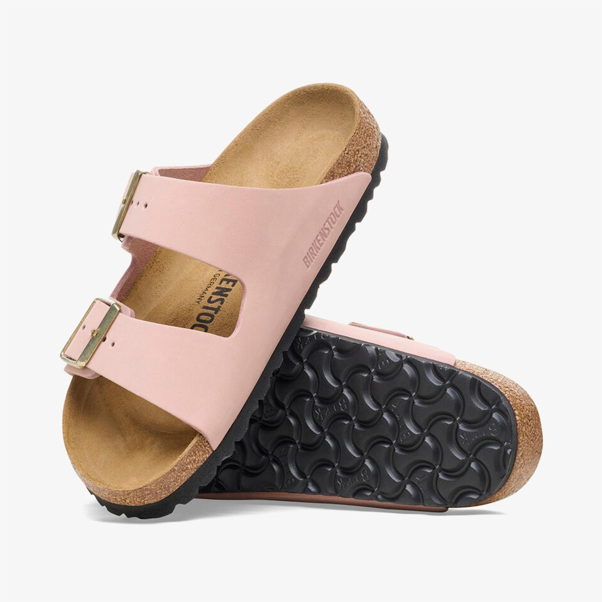 صندل صورتی زنانه Birkenstock Arizona Nu - تصویر 5