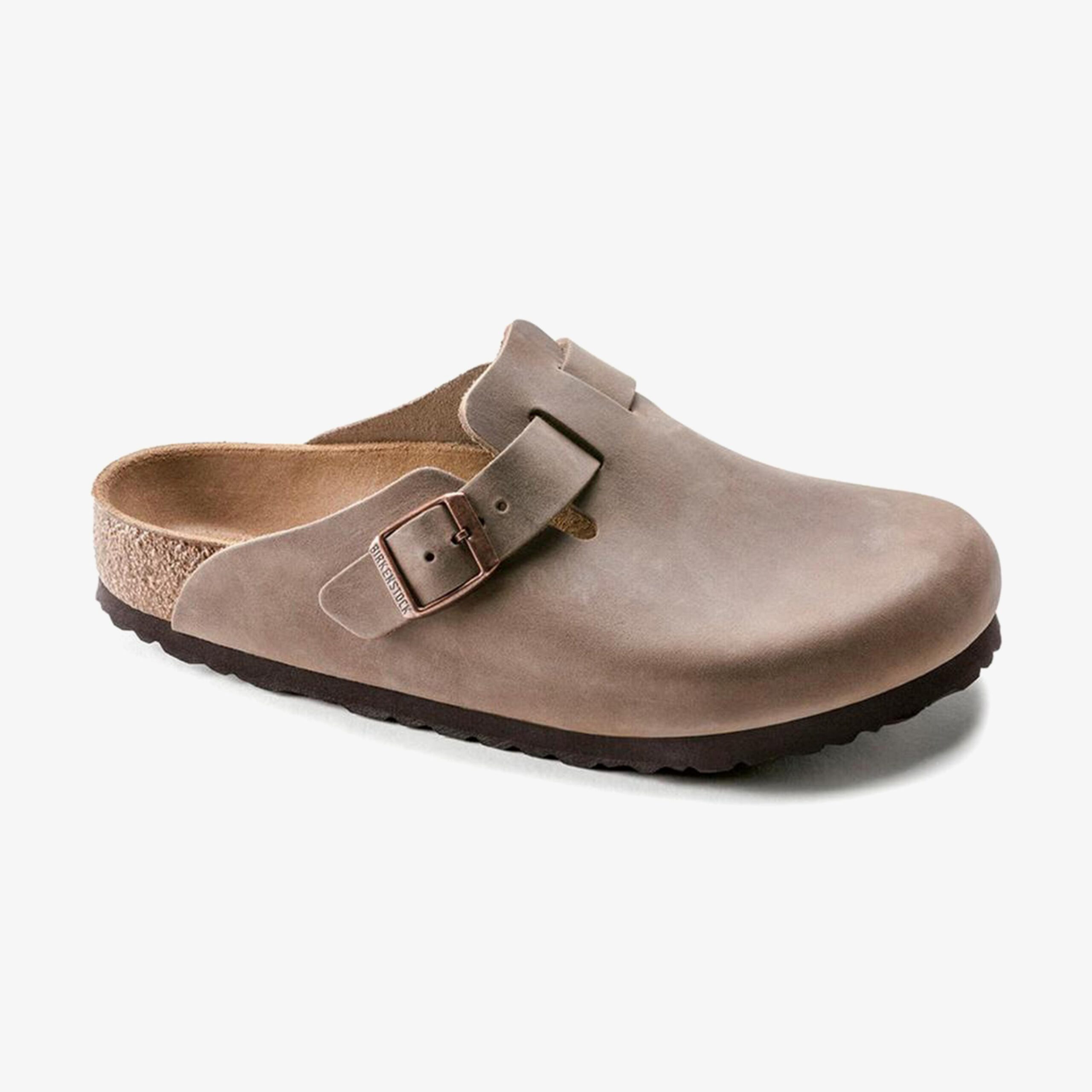 صندل قهوهای Birkenstock مدل Boston Eva Unisex - تصویر 4