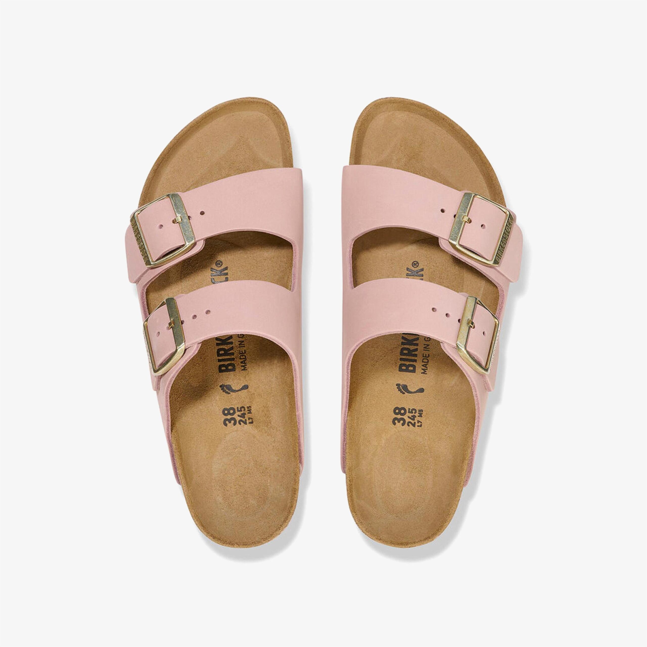 صندل صورتی زنانه Birkenstock Arizona Nu - تصویر 3