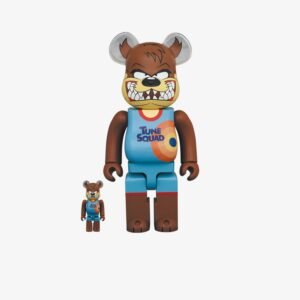 Bearbrick شیطان تاسمانی آجری خرسی به ابعاد ۷ و ۲۸ سانتی‌متر به صورت رنگی