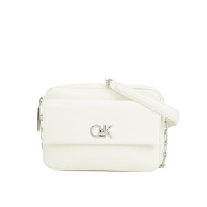 Calvin Klein - کیف زنانه طرح لوگو سفید ری-لاک