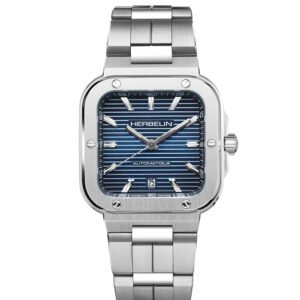 Herbelin - ساعت مچی مردانه استیل مدل Cap Camarat Square Automatic 1646B15