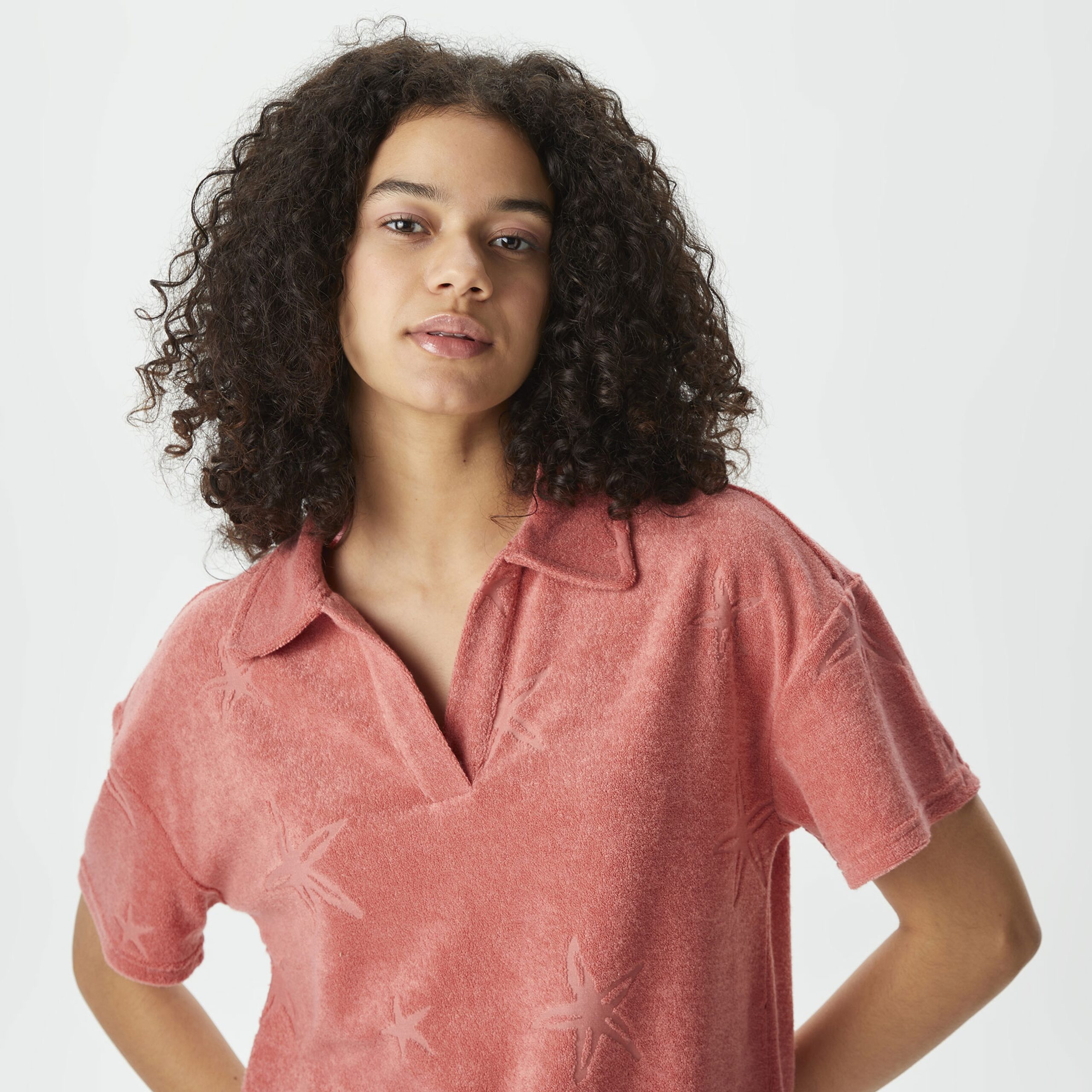 تیشرت یقهدار زنانه Nautica مدل Tile Relaxed Fit Polo - تصویر 4