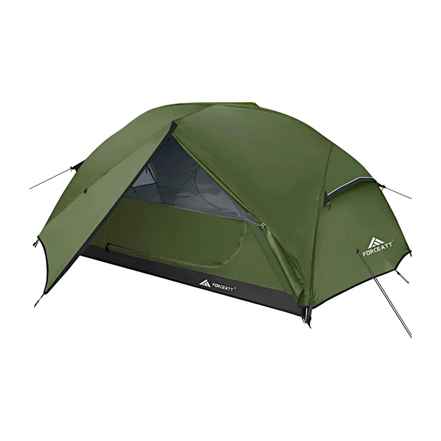 Forceatt Camping Tente 2-3 Personnes, 3-4 Saison Imperméable & VentiléeTente, avec Installation Facile, pour Outdoor Camping, Randonnée