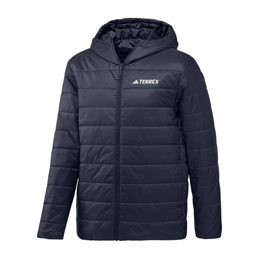 adidas Men's Veste à capuche isolante Terrex Multi Essentials CLIMAWARM