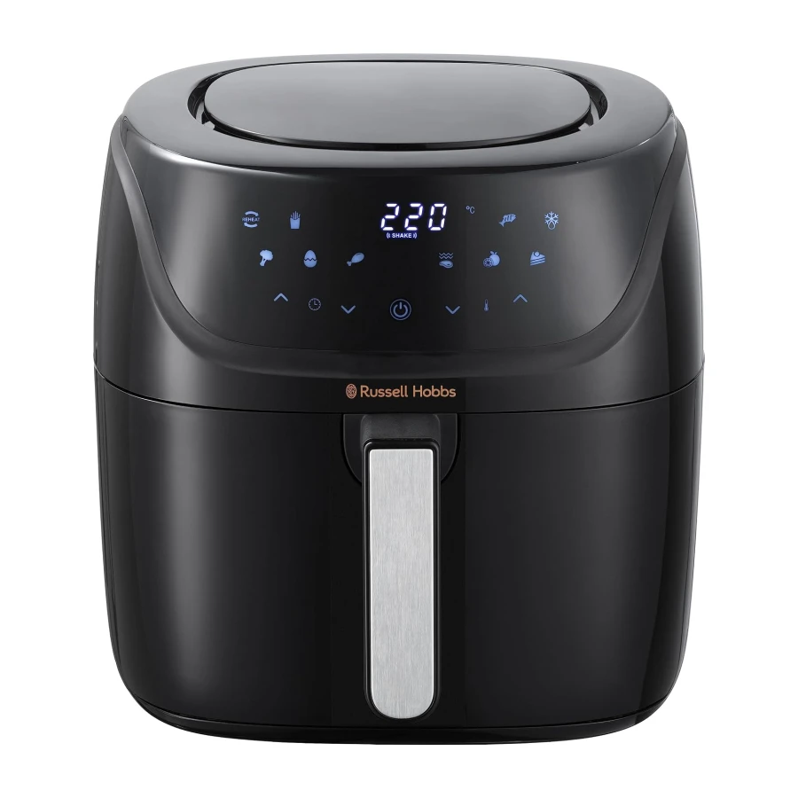 Russell Hobbs Air fryer XXL 8l [Multicuiseur 7en1, 10 programmes] Friteuse sans huile avec Rapid Air (cuit, grille, rôtit & plus, tactile, contrôle de température, lave-vaisselle) Airfryer 27170-56
