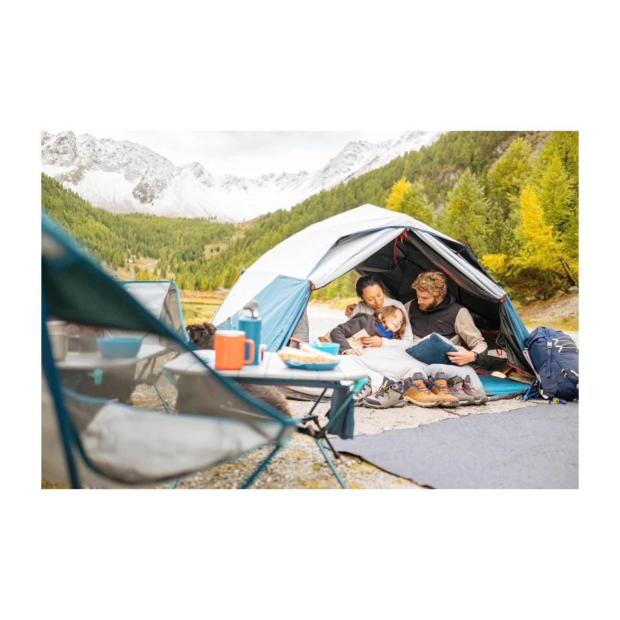 Quechua Tente de Camping - 2 Seconds Easy - 3 Places - Fresh & Black