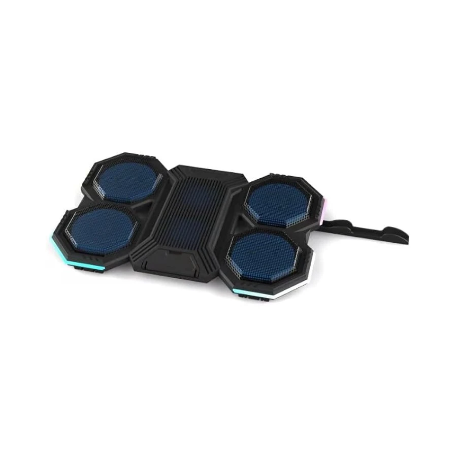 iDock F12-1 Black 2600RPM Yüksek Devirli Fan Gaming Laptop Soğutucu Stand
