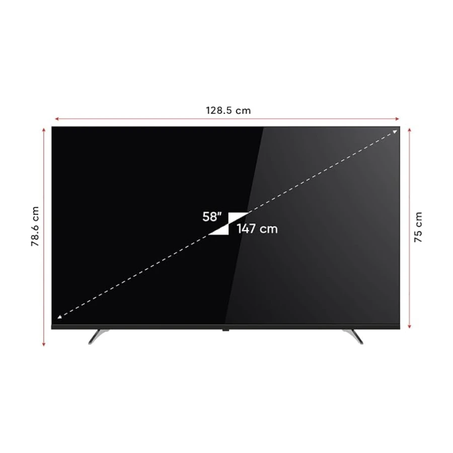 Next YE-58GFSG8-QLED 58" 147 Ekran UHD 4K Google TV