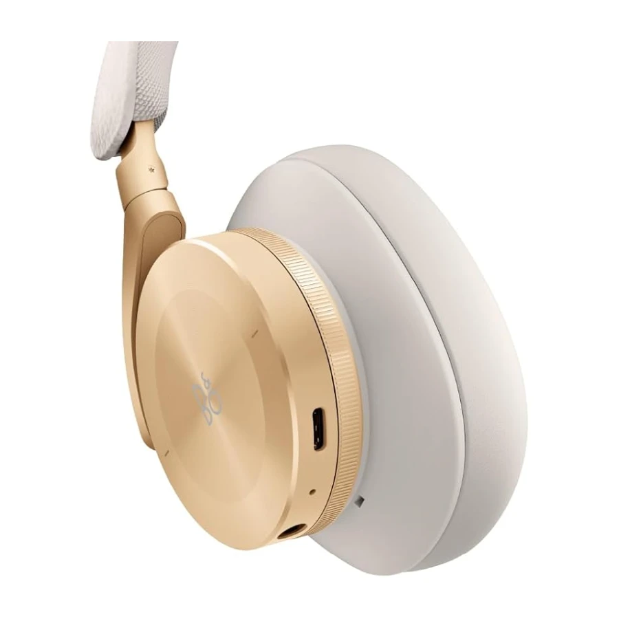 BANG & OLUFSEN Beoplay H95 - Kablosuz Kulak Üstü Kulaklık - Adaptif Gürültü Engelleme, Premium malzemeler, Şık Alüminyum Tasarım, 38 Saat Batarya Süresi - Altın
