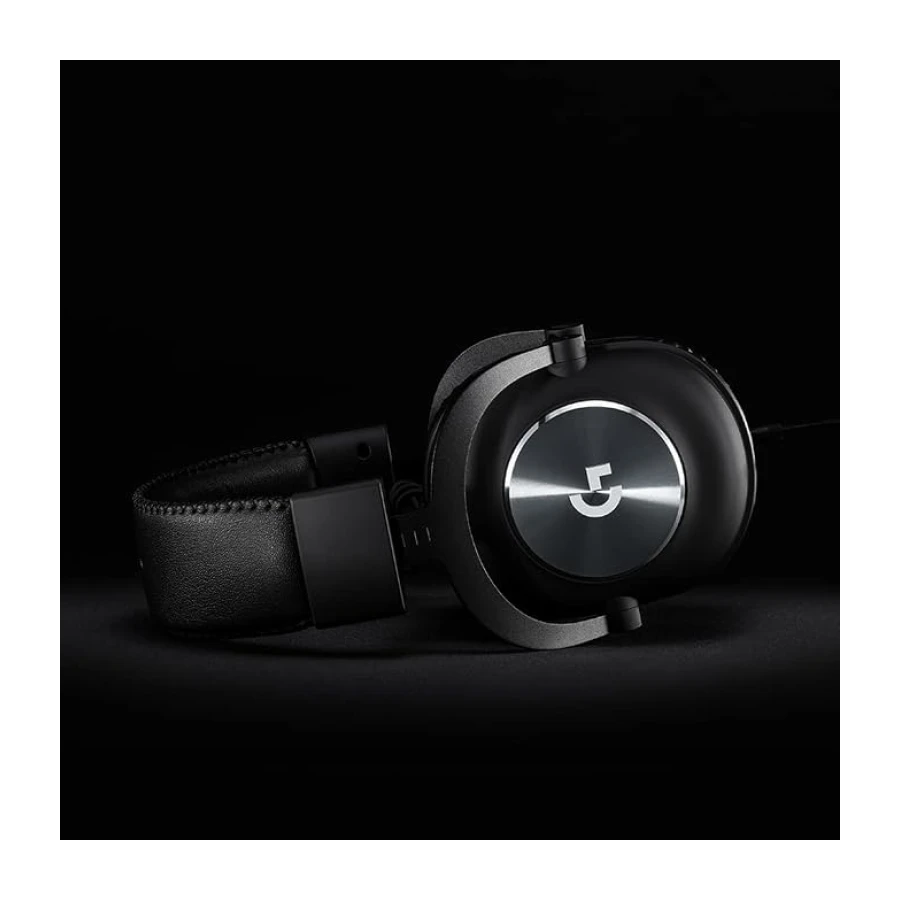 Logitech G Pro X 7.1 Oyuncu Kulaklığı, Blue Voice Mikrofon Teknolojisi, 50 mm Hassas PRO-G Sürücüleri, DTS Kulaklık:X 2.0 Surround Ses, Profesyonel Tip USB Dijital Ses Kartı, 20 Saat Pil Ömrü, Siyah