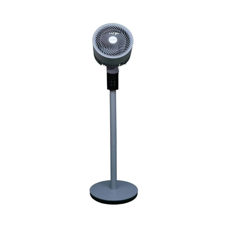 Baleno SF 8 BAAC 3D Salınım 20 Cm Uzaktan Kumandalı Vantilatör Platinum Gray Zemin Montajı
