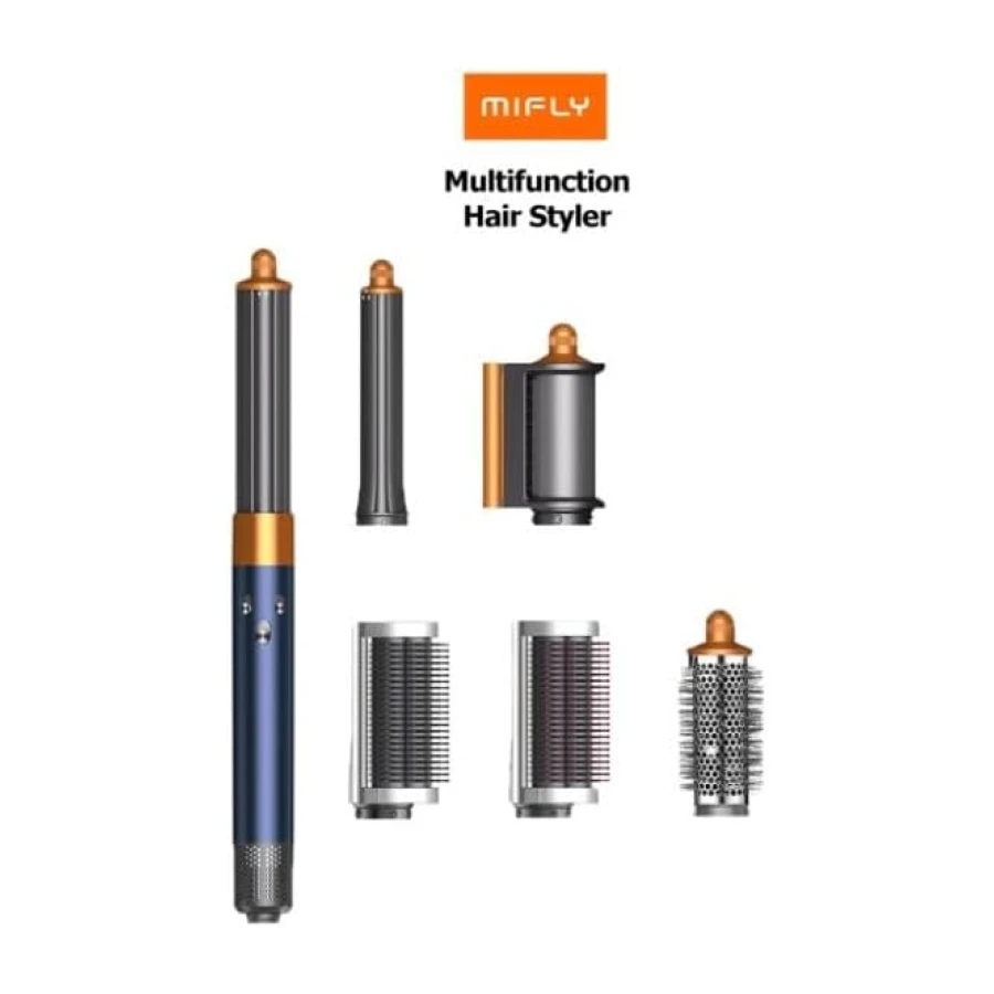 MIFLY Multi Fonksiyonlu Saç Şekillendirici (Mavi)