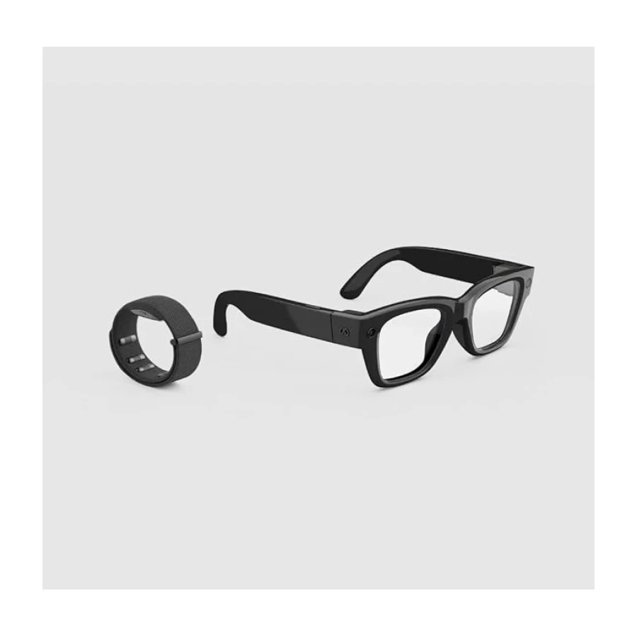 Ray-Ban Meta Display Akıllı Gözlük ve Bileklik Seti, Kamera, Canlı Yayın, Sesli Asistan, Siyah