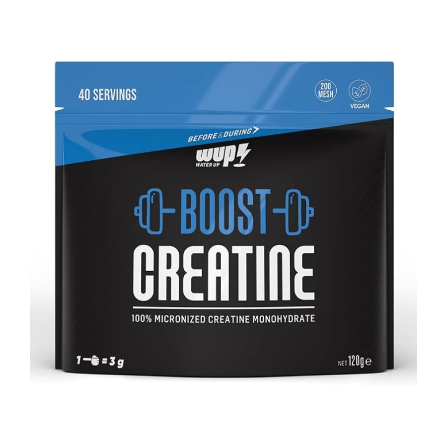 WUP Boost Creatine 40 Servis,%100 Mikronize Kreatin Monohidrat, Aromasız
