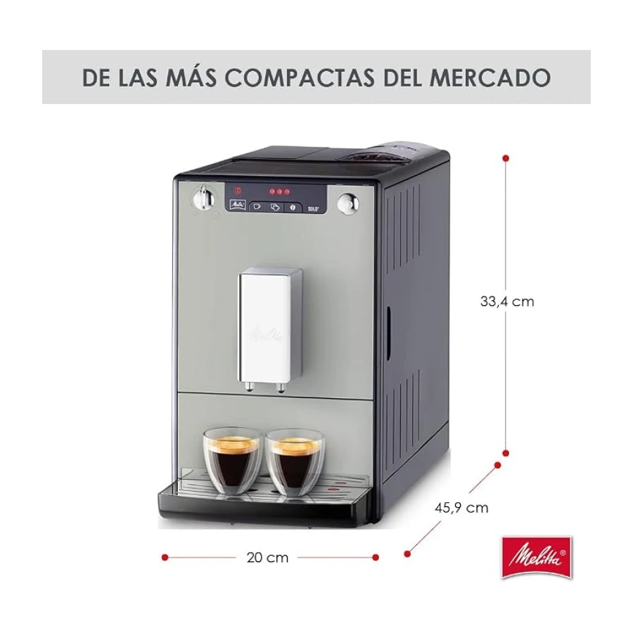 Melitta Caffeo Solo Tam Otomatik Kahve Makinesi Kumlu Gri