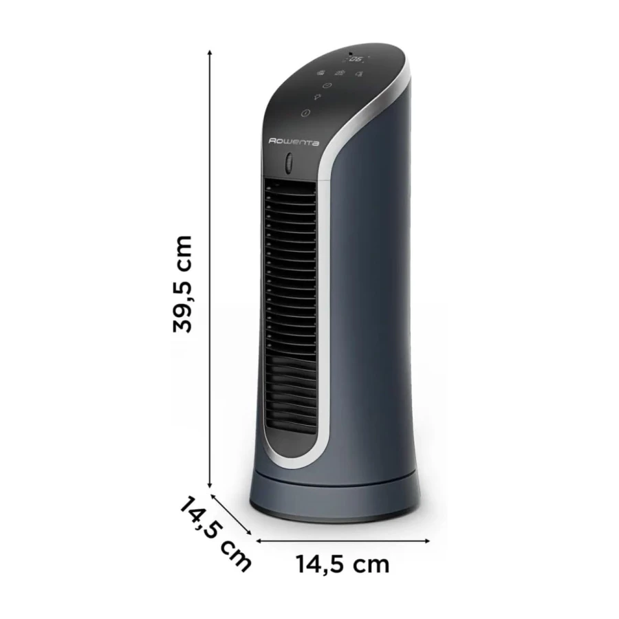 Rowenta Eole Compact, Kule tipi fan, yoğun soğutma, sessiz, enerji tasarruflu, kompakt, çevre dostu VU6220F0