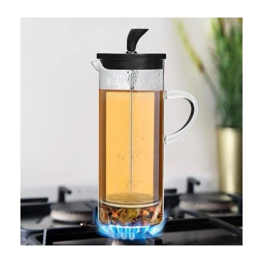 BOROSİLİKAT 600 ML FRENCH PRESS