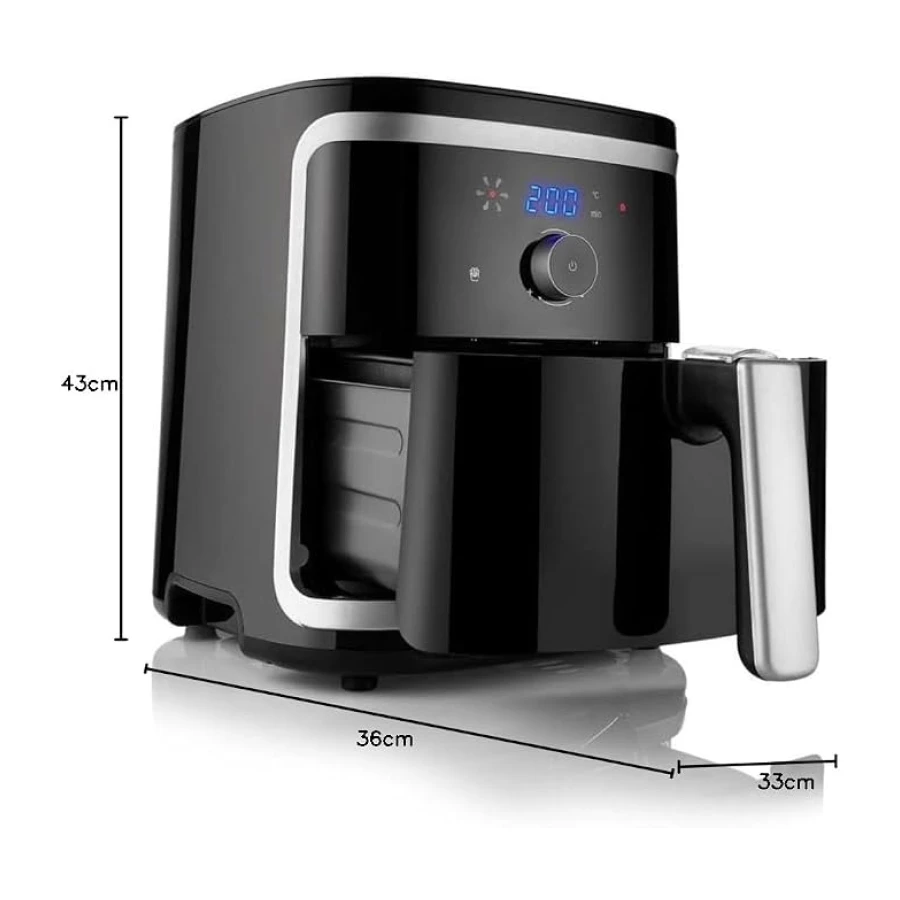Schafer Thermochef XL Airfryer/Sıcak Hava Fritözü-Siyah