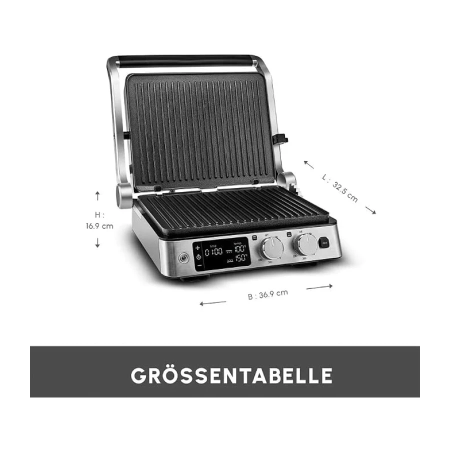 KARACA COMPACT STEEL INOX 2008 IZGARA VE TOST MAKİNESİ