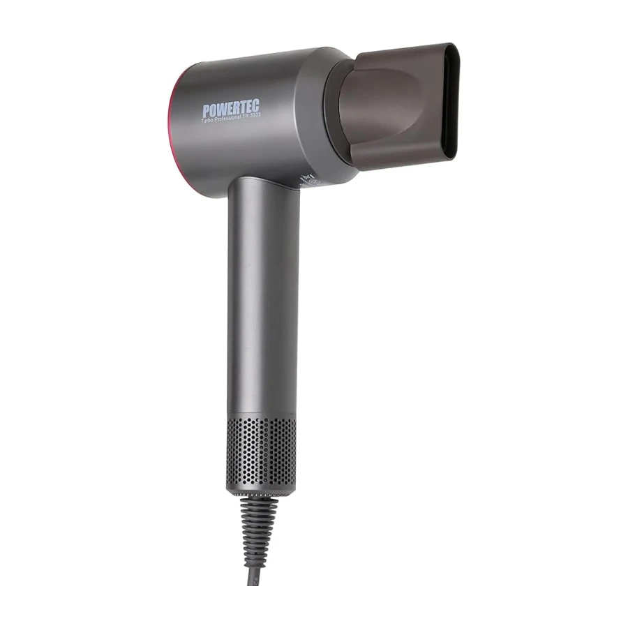 POWERTEC TR-3333 İyonizerli 5 Fonksiyon Plazma Saç Kurutma & Fön Makinesi