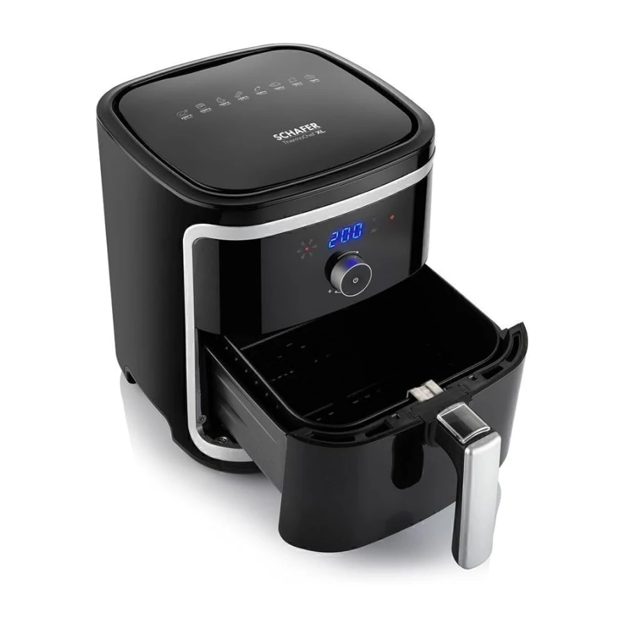 Schafer Thermochef XL Airfryer/Sıcak Hava Fritözü-Siyah