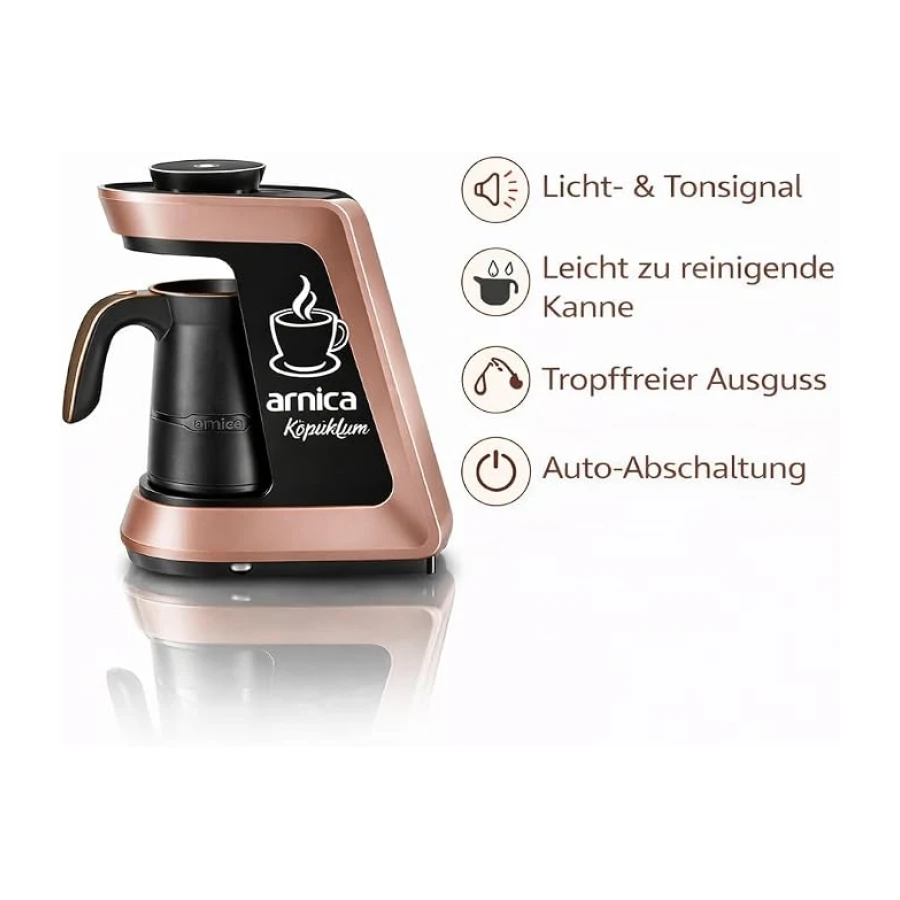 Arnica Köpüklü IH32050 Otomatik Türk Kahve Makinesi Susuz