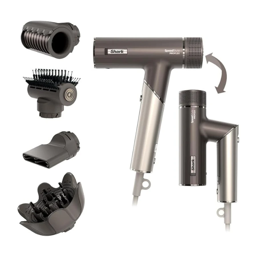 Shark SpeedStyle Pro Flex 4-in-1 Saç Şekillendirme Sistemi HD542EU