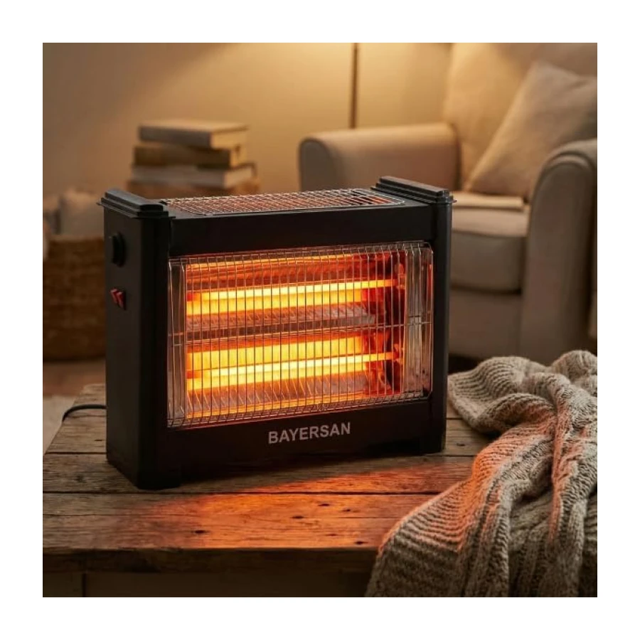 Şömine Tipi Isıtıcı Soba 1800W