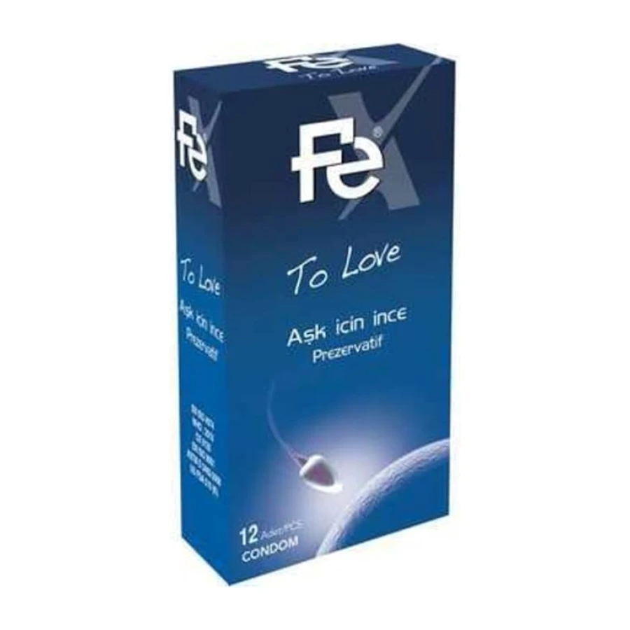 Fe-To Love Aşk İçin İnce Prezervatif 12 Li