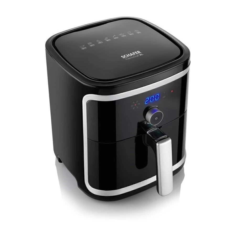 Schafer Thermochef XL Airfryer/Sıcak Hava Fritözü-Siyah